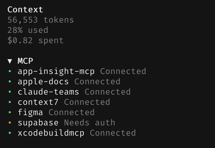MCP Servers Connected